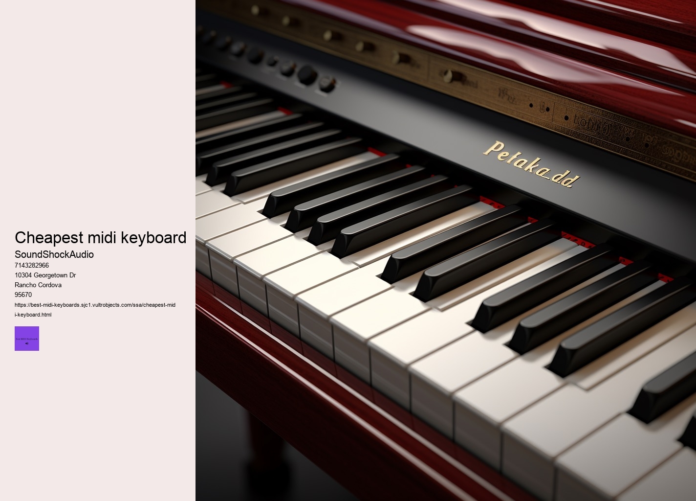 What MIDI keyboard should I buy beginner?